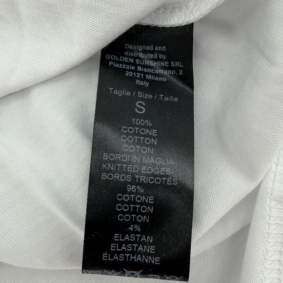 NWT Blue Sky Inn Check Pool Long Sleeve White T-Shirt Men's Size SMALL - Picture 7 of 12